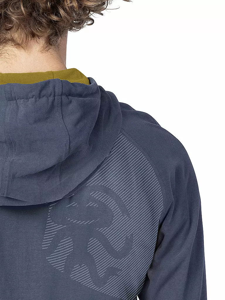 RAFIKI | Herren Kletterhoodie Traverse Hoodie | dunkelblau