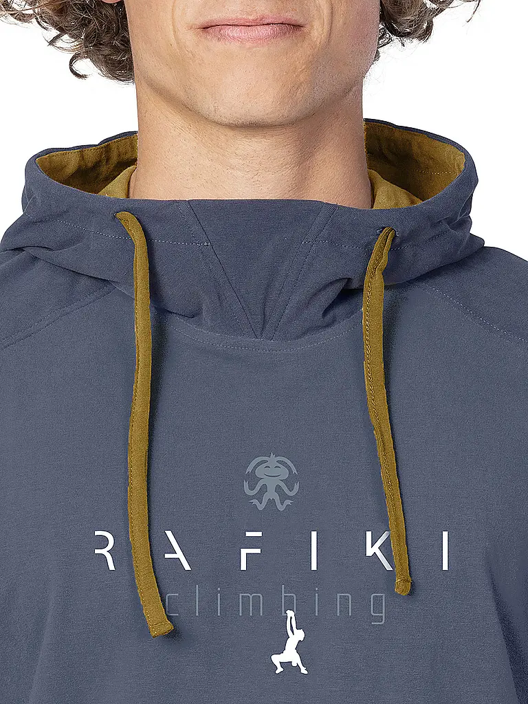RAFIKI | Herren Kletterhoodie Traverse Hoodie | dunkelblau