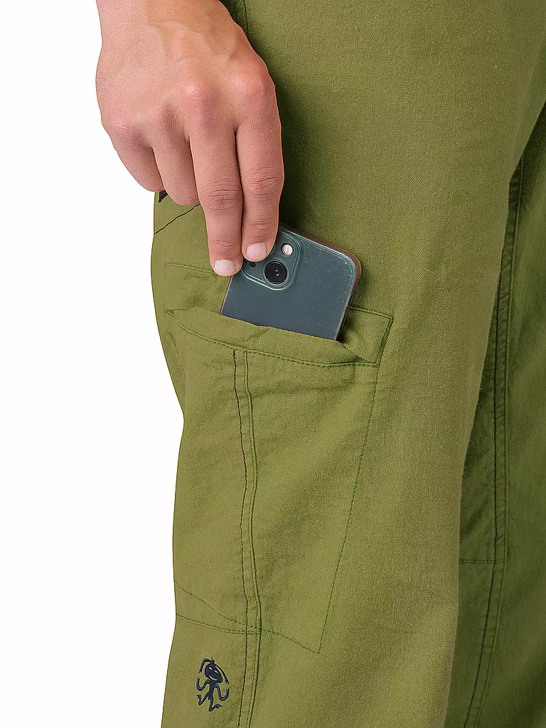 RAFIKI | Herren Kletterhose Grip Leinen | olive