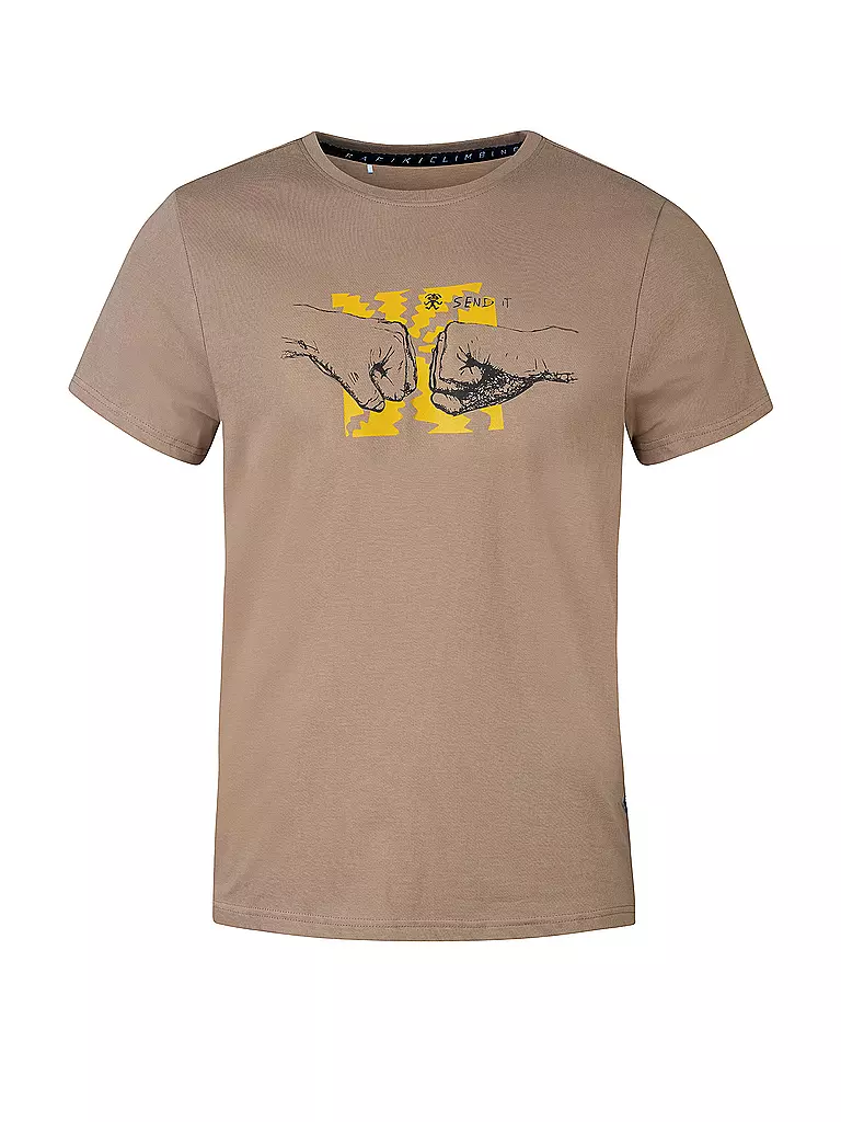 RAFIKI | Herren Klettershirt Arcos  | hellbraun