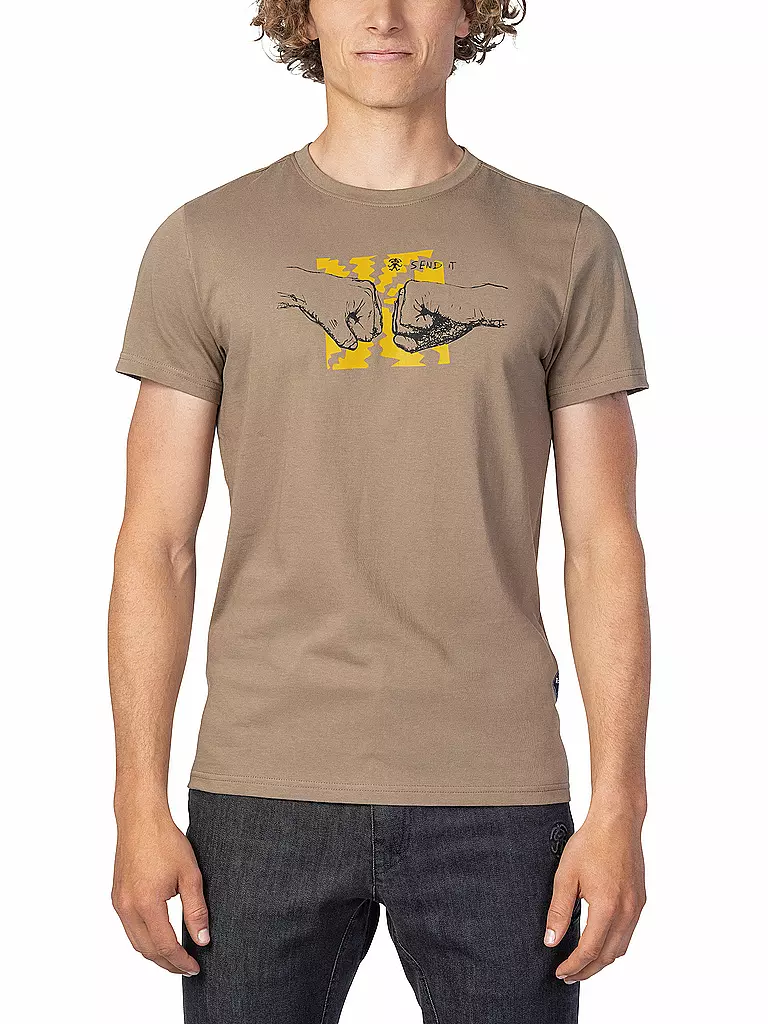 RAFIKI | Herren Klettershirt Arcos  | hellbraun