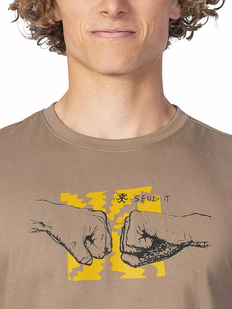 RAFIKI | Herren Klettershirt Arcos  | hellbraun