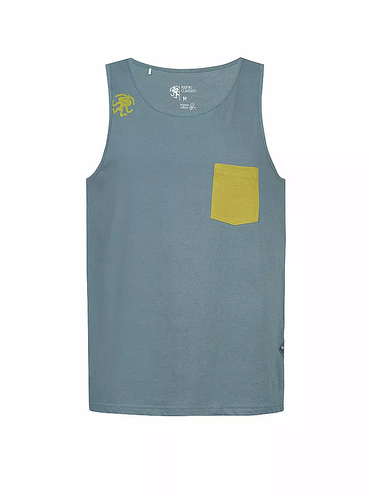 RAFIKI | Herren Klettertank Slab LT | blau