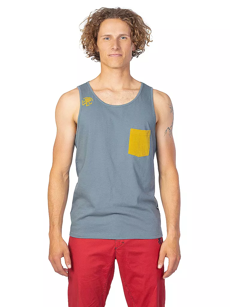 RAFIKI | Herren Klettertank Slab LT | blau
