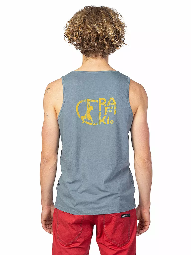 RAFIKI | Herren Klettertank Slab LT | blau