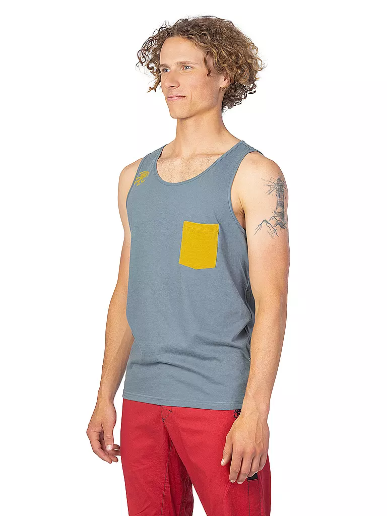 RAFIKI | Herren Klettertank Slab LT | blau