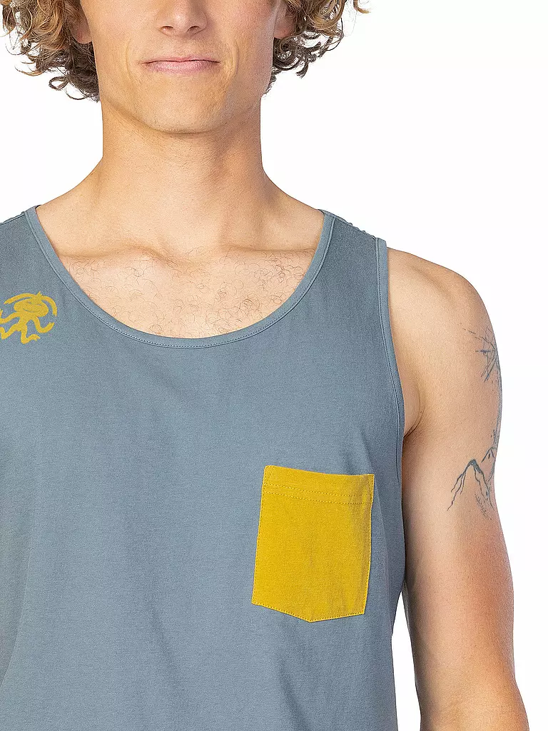 RAFIKI | Herren Klettertank Slab LT | blau