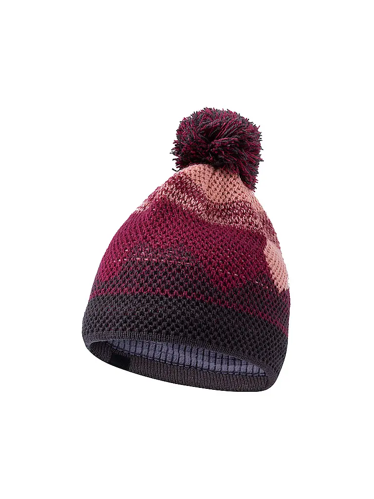 RAFIKI | Mütze Kamari Bommel | beere
