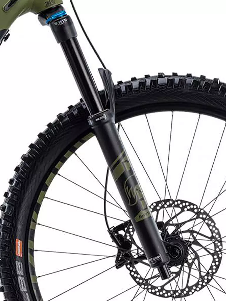 RAYMON | Herren E-Mountainbike 27,5" FullRay E-Seven 9.0 | grün