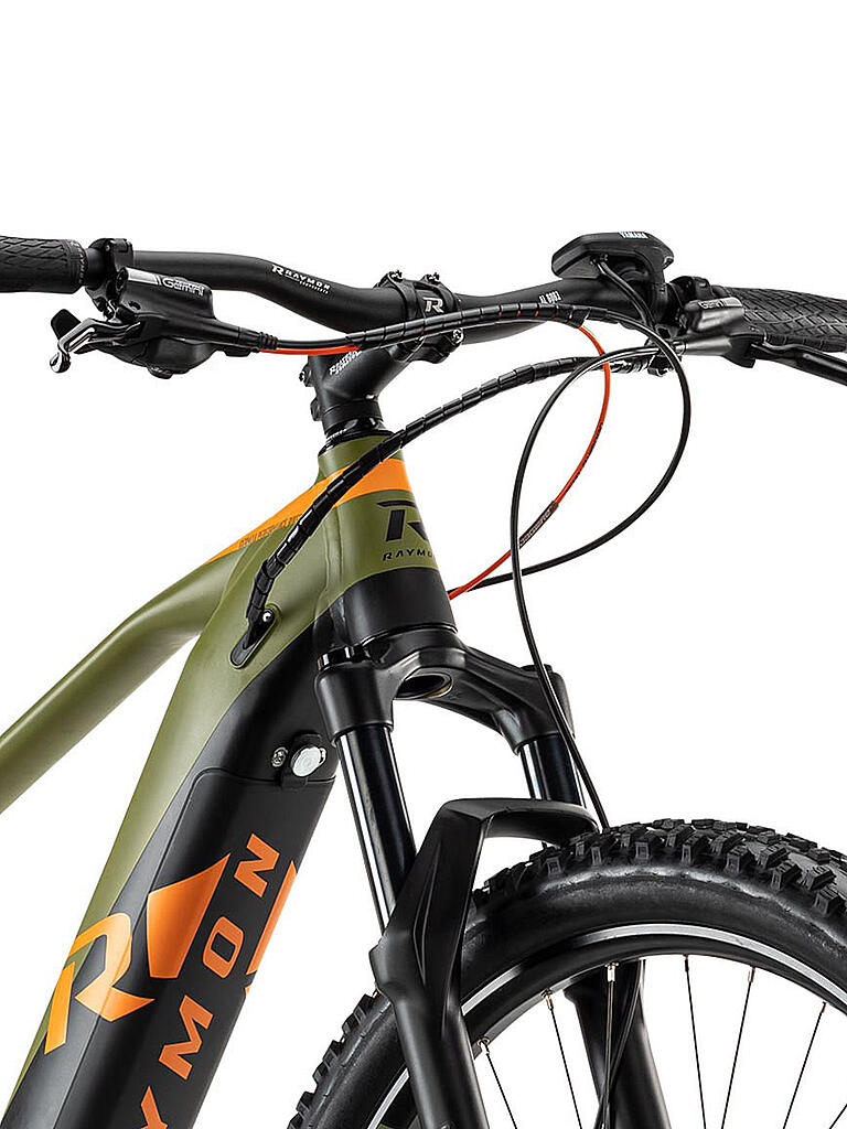 RAYMON | Herren E-Mountainbike 27,5" HardRay E-Seven 8.0 2020 | grün