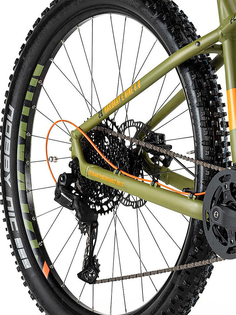 RAYMON | Herren E-Mountainbike 27,5" HardRay E-Seven 8.0 2020 | grün