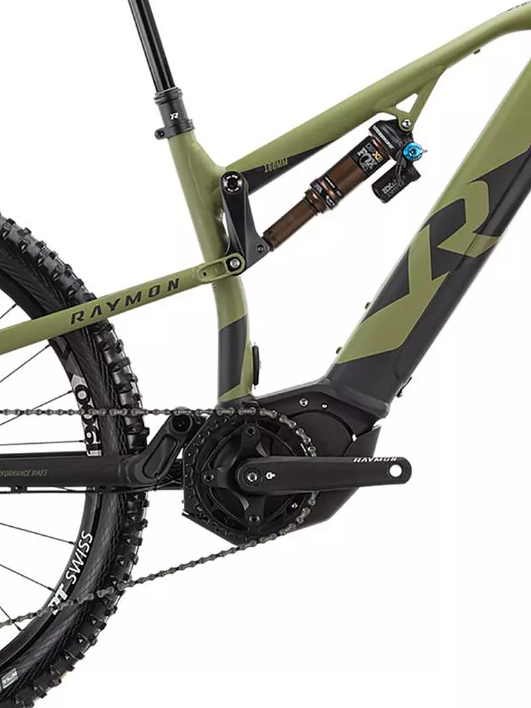 RAYMON | Herren E-Mountainbike 29/27,5" TrailRay E 11.0 | grün