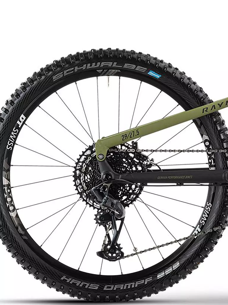 RAYMON | Herren E-Mountainbike 29/27,5" TrailRay E 11.0 | grün