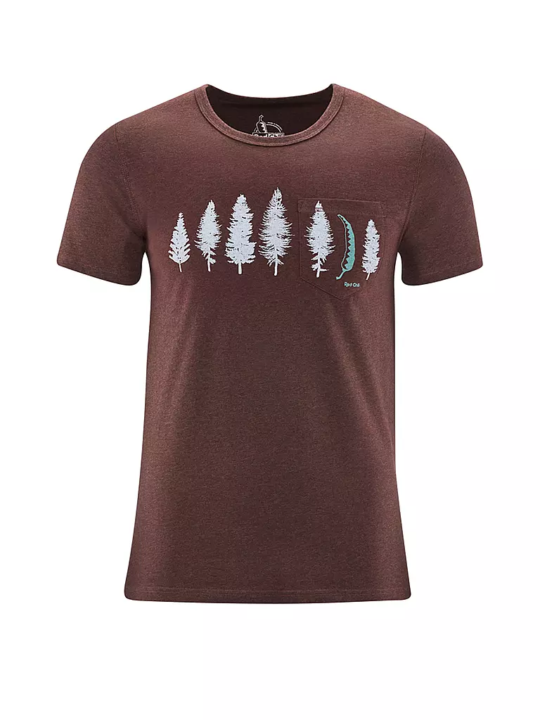 RED CHILI | Herren Klettershirt Heso | dunkelrot