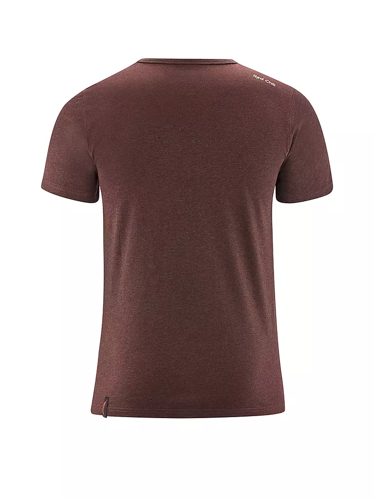 RED CHILI | Herren Klettershirt Heso | dunkelrot