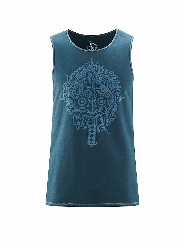 RED CHILI | Herren Klettertank Me Gamba | blau
