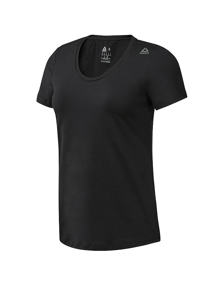 REEBOK | Damen Fitness-Shirt Workout Ready Speedwick | schwarz