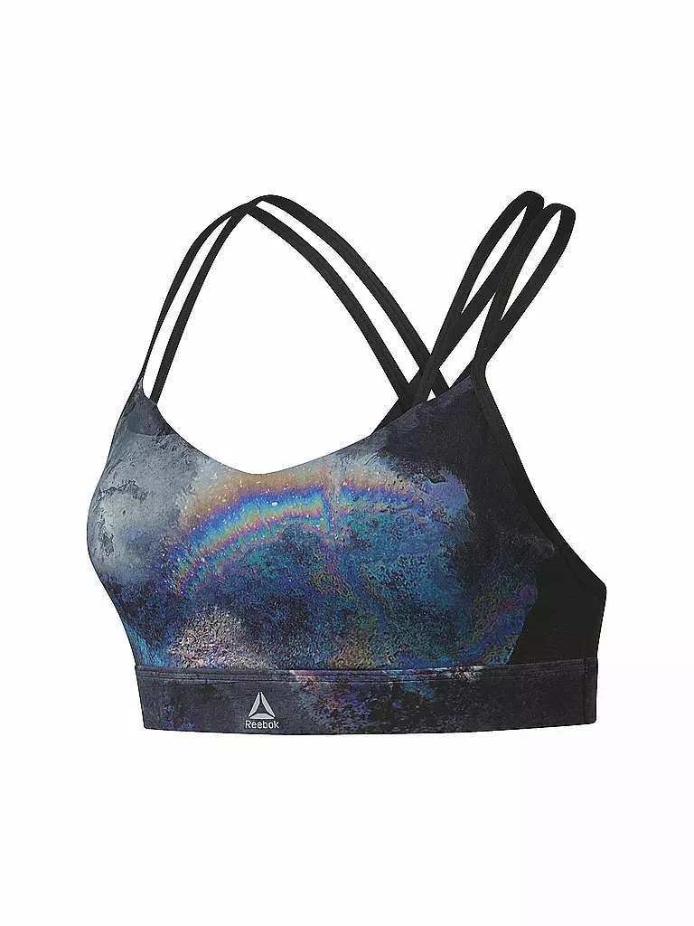 REEBOK | Damen Sport-BH Hero Strappy Oil-Slick Low Support | 