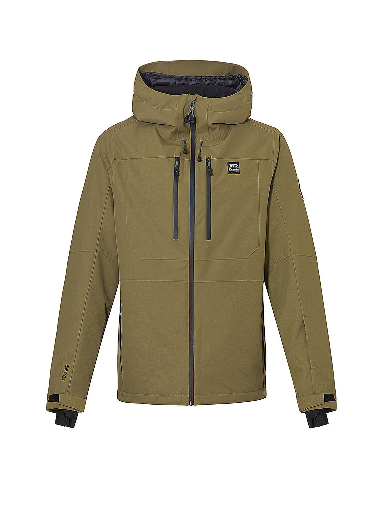 REHALL Herren Snowboardjacke ELGON-R olive | L
