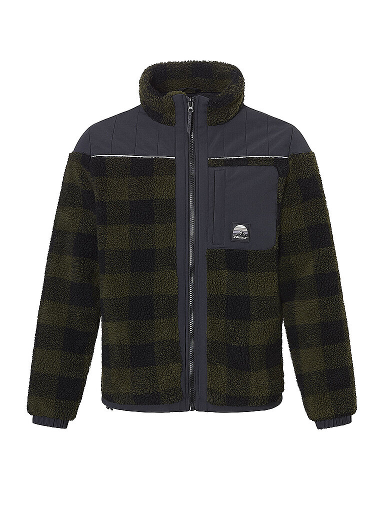REHALL Herren Fleecejacke RITCHALL-R olive | S