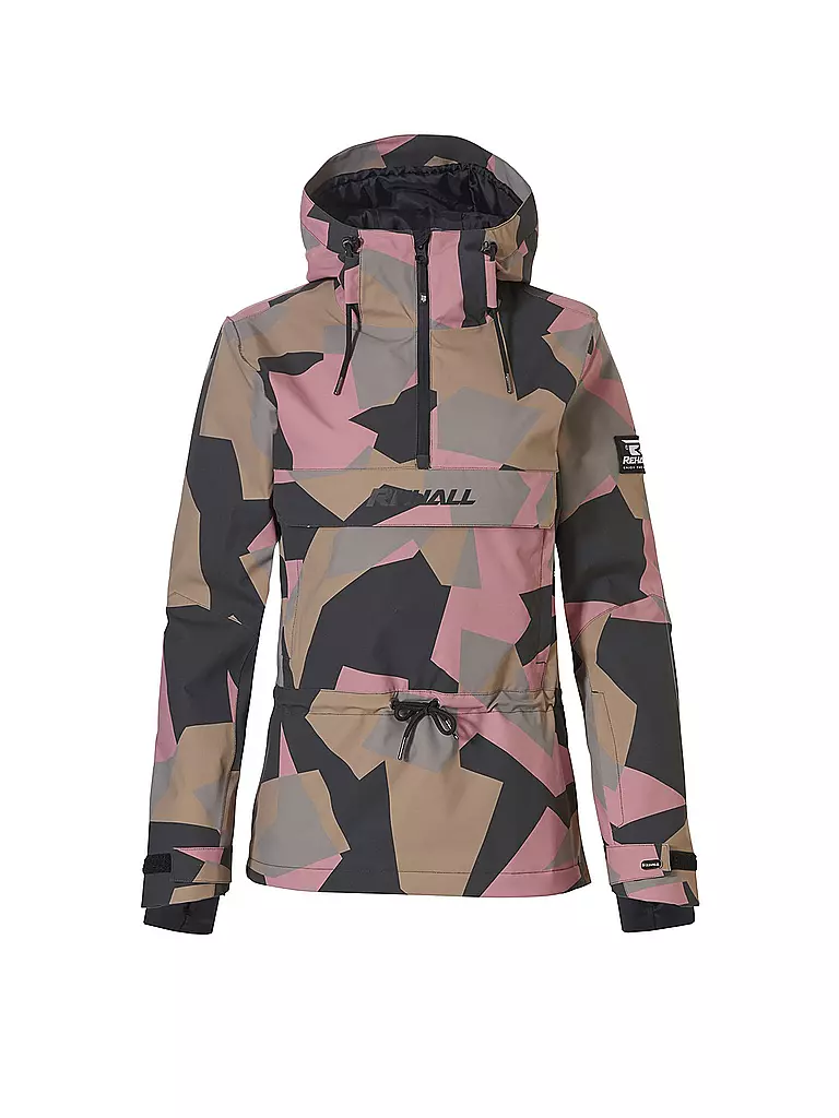 REHALL | Damen Snowboard Schlupfjacke Loiza-R | rosa