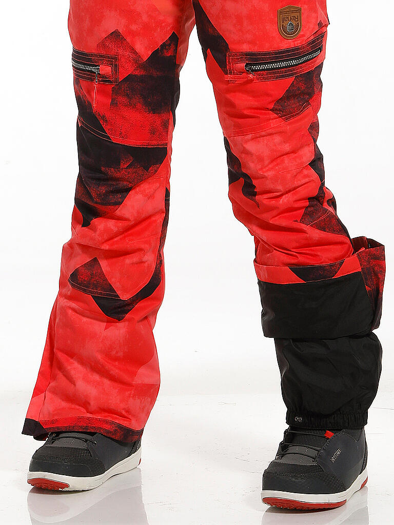 REHALL Damen Snowboardhose KEELYR rot
