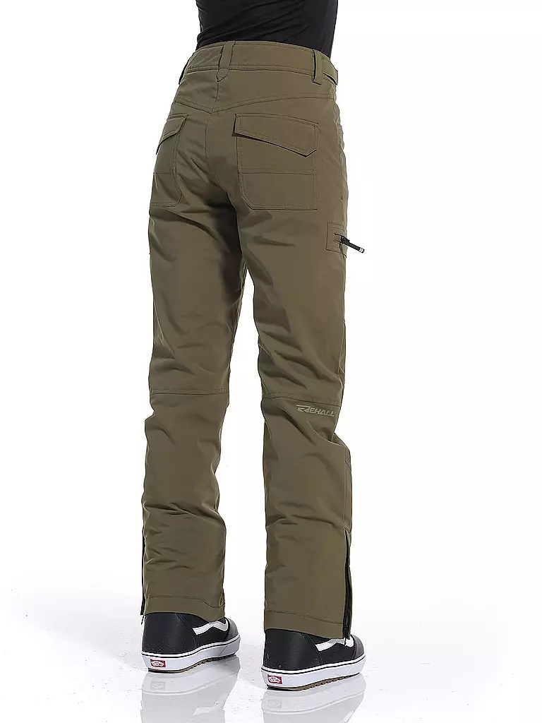 REHALL | Damen Snowboardhose Nori-R | olive