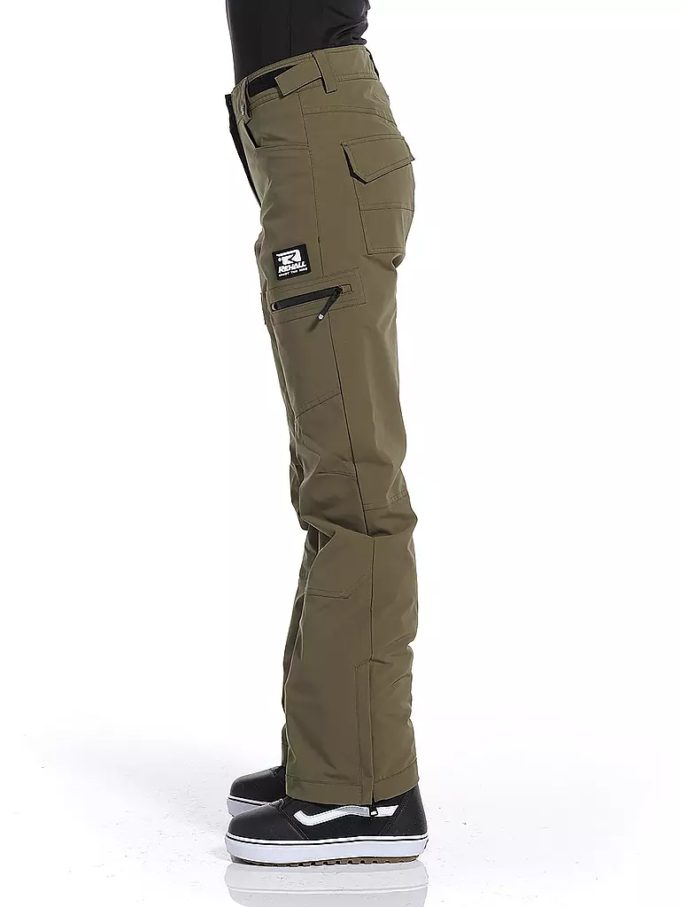 REHALL | Damen Snowboardhose Nori-R | olive