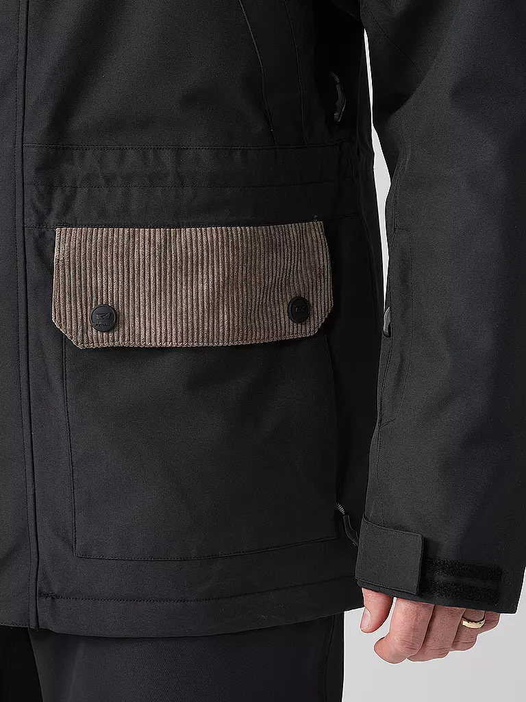 REHALL | Herren Snowboardjacke Bruce-R | schwarz