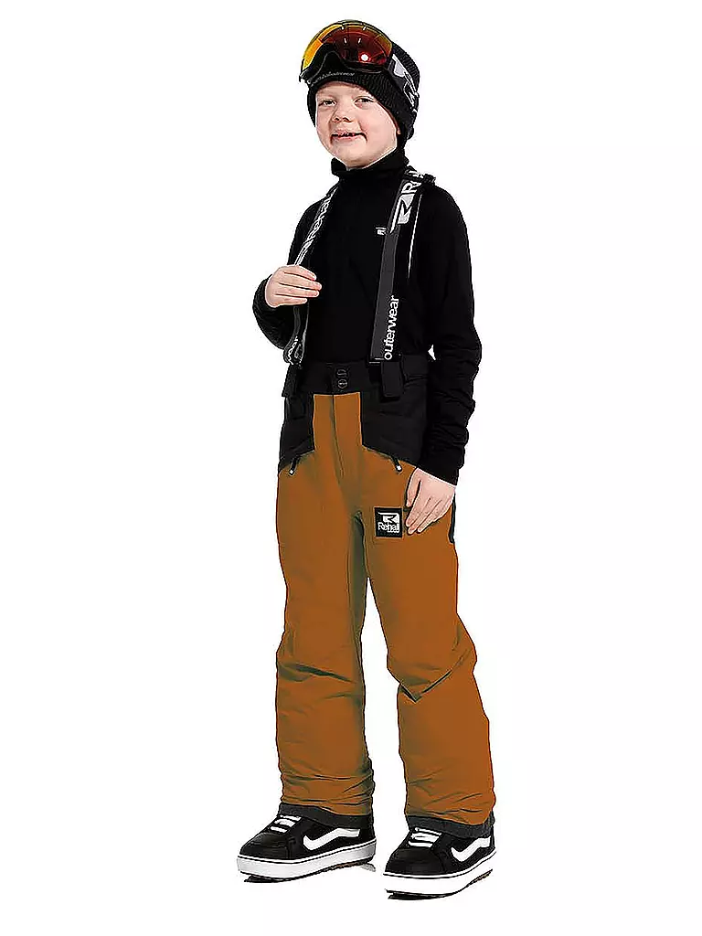 REHALL | Jungen Snowboardhose Digger-R Jr | braun