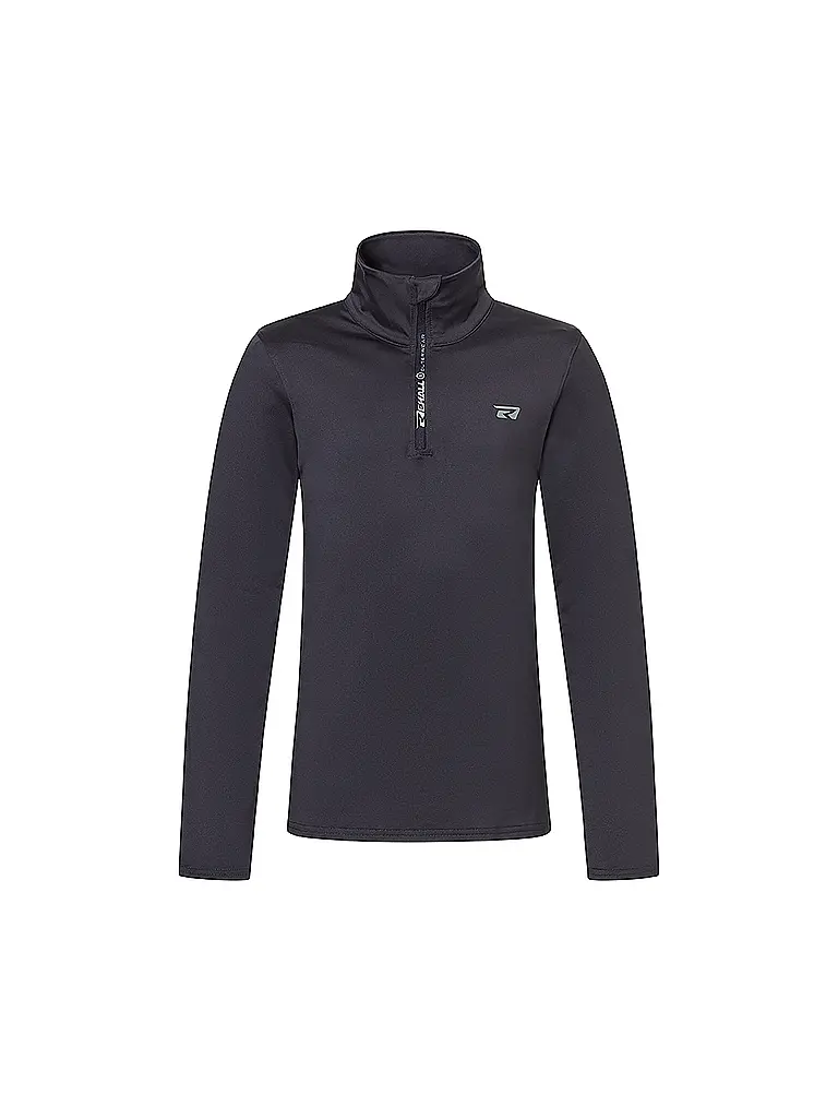 REHALL | Jungen Unterzieh Zipshirt KING-R-JR | Grau