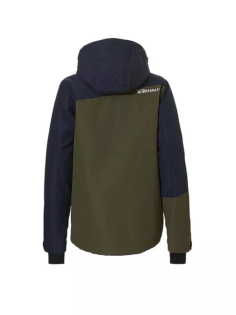 REHALL | Kinder Snowboardjacke MILLER-R Jr | braun