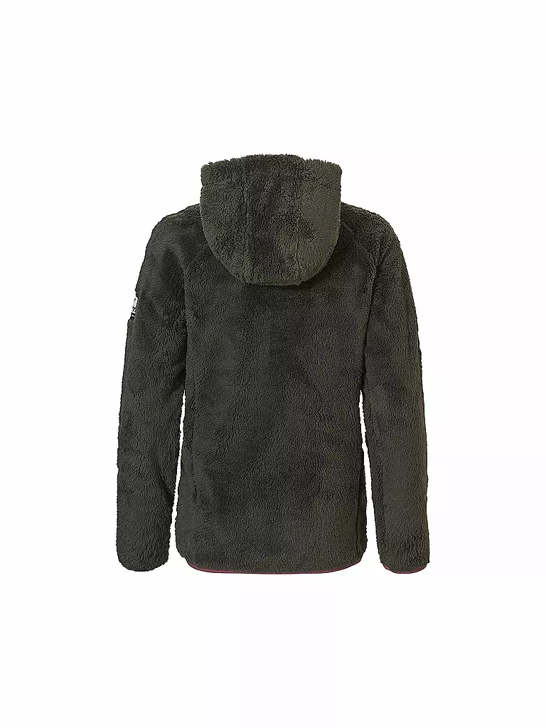 REHALL | Mädchen Snowboard Fleecejacke Emma-R-JR | olive