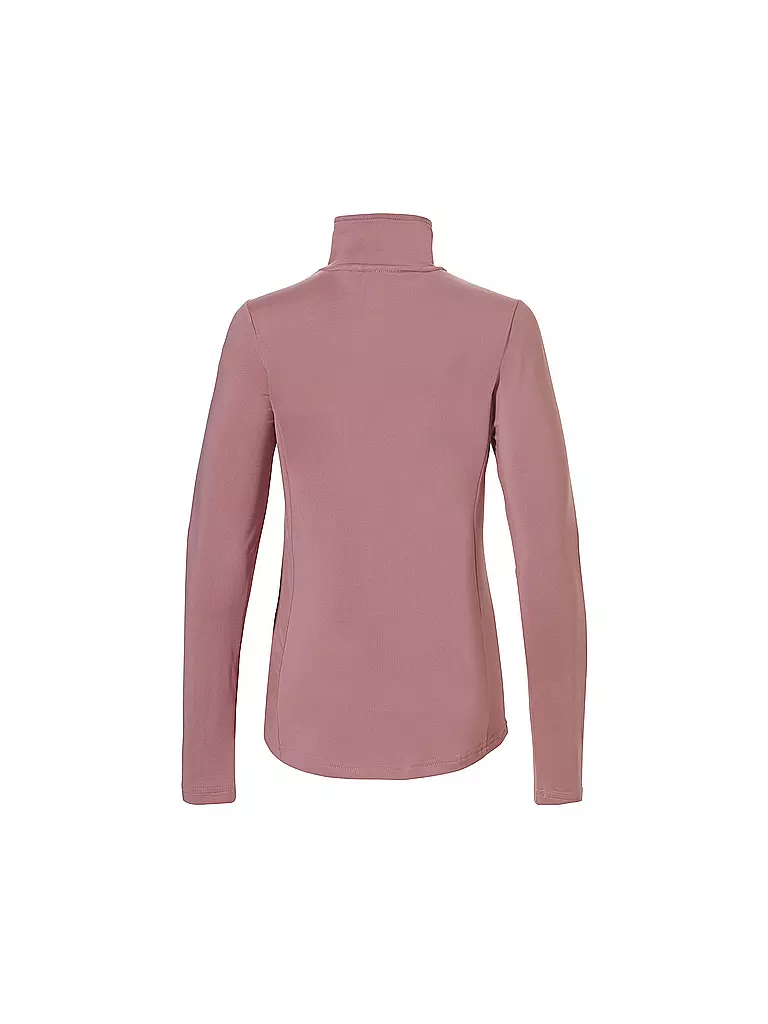 REHALL | Mädchen Unterzieh Zipshirt Micha-R-JR | rosa