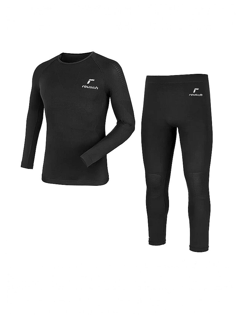 Reusch Herren Funktionsunterwäsche-Set schwarz