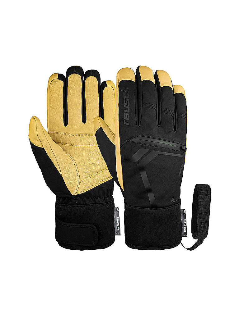 Reusch Herren Skihandschuhe Down Spirit GORE-TEX SC camel