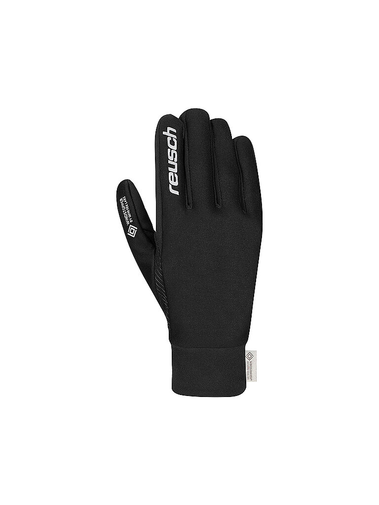 REUSCH Herren Fleece Handschuhe Karayel Windstopper schwarz | 8,5