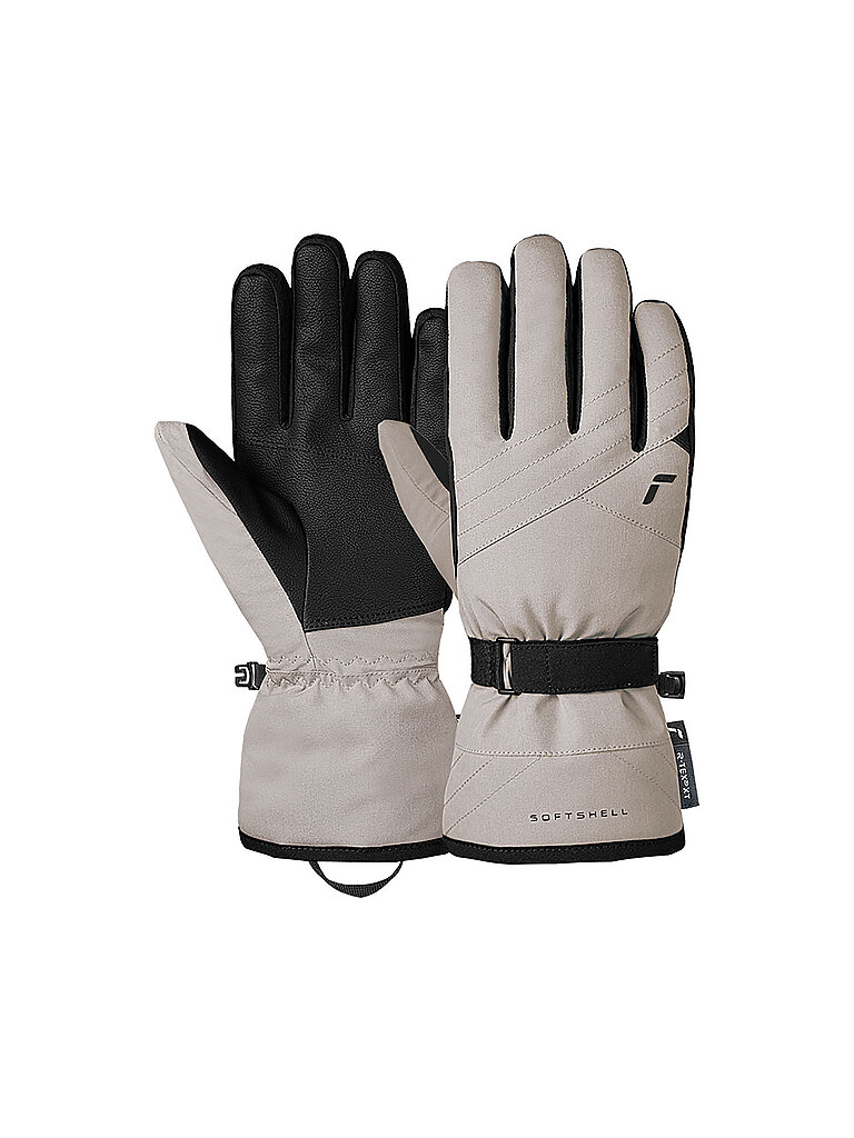 REUSCH Damen Skihandschuhe Alena R-TEX beige | 7,5