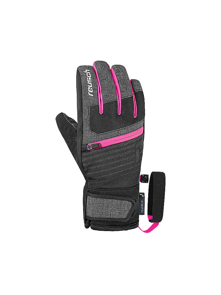 REUSCH Kinder Skihandschuhe Leo R-TEX schwarz | 6,5
