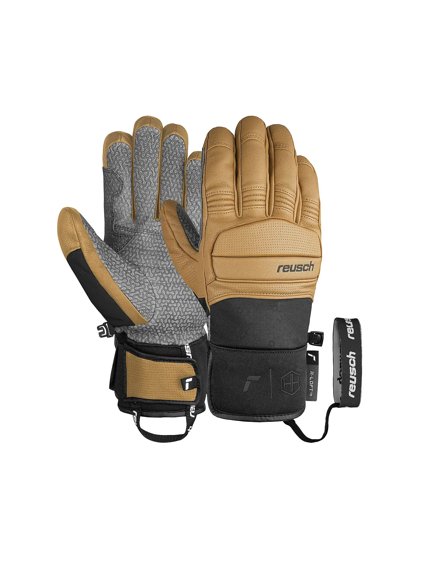REUSCH | Herren Skihandschuhe Henrik Kristoffersen | camel