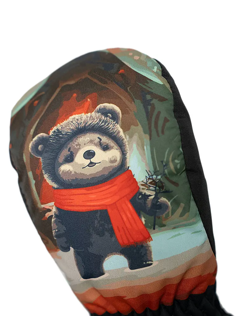 REUSCH | Kinder Skifauster Scottie | schwarz