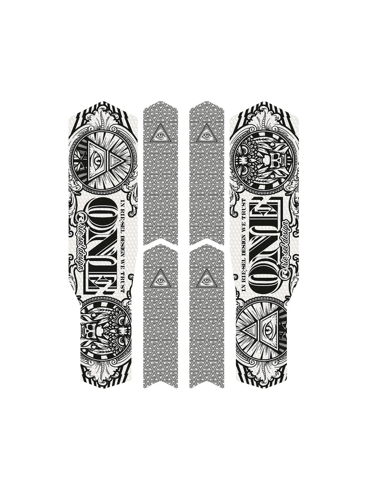 RIESEL DESIGN | chain:TAPE 3000 Maori Grey | schwarz