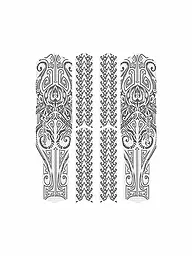 RIESEL DESIGN | chain:TAPE 3000 Los Muertos Gold | grau