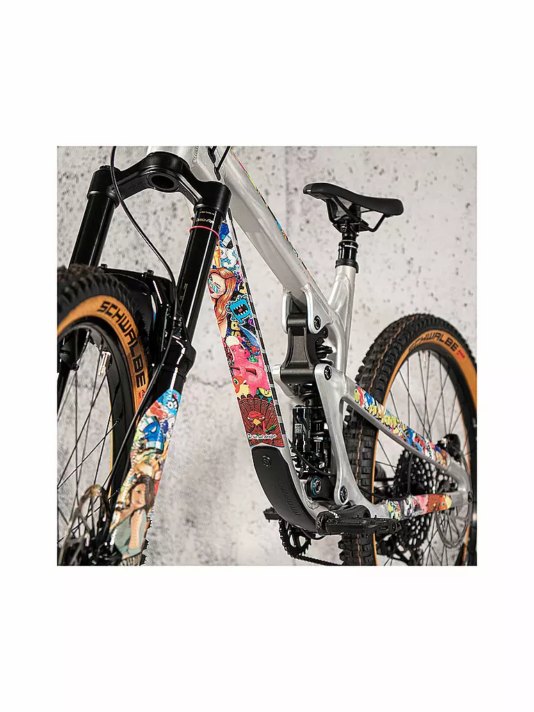 RIESEL DESIGN | frame:TAPE 3000 Stickerbomb | bunt