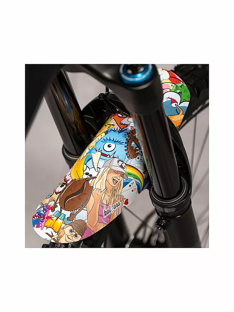 RIESEL DESIGN | Mudguard kol:oss Stickerbomb Eyecatcher | bunt