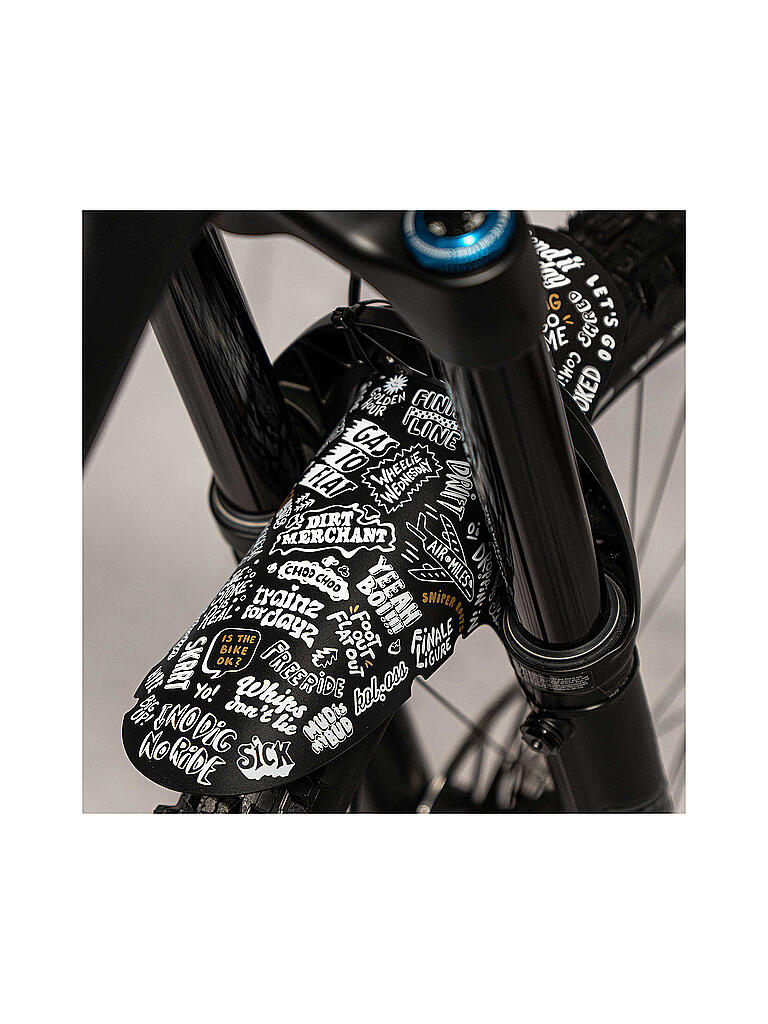 RIESEL DESIGN Mudguard kol:oss Slang schwarz