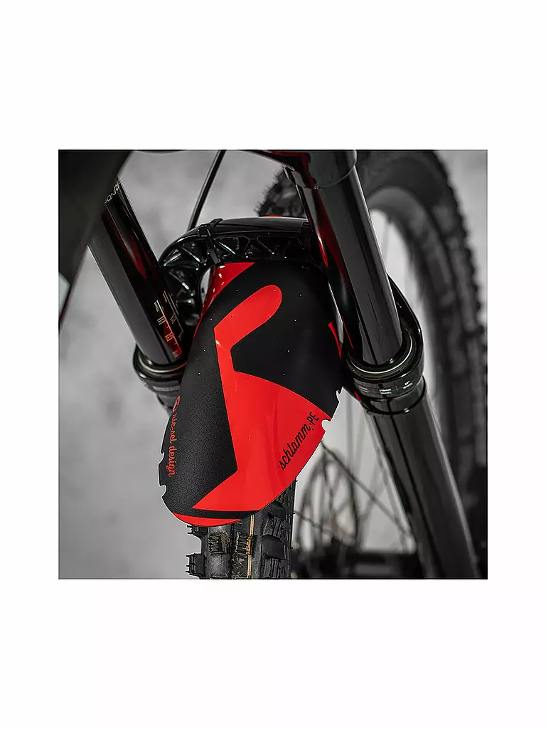 RIESEL DESIGN | Mudguard schlamm:PE Red | rot