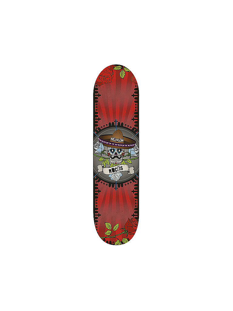 ROCES Skateboard Calavera Concave rot