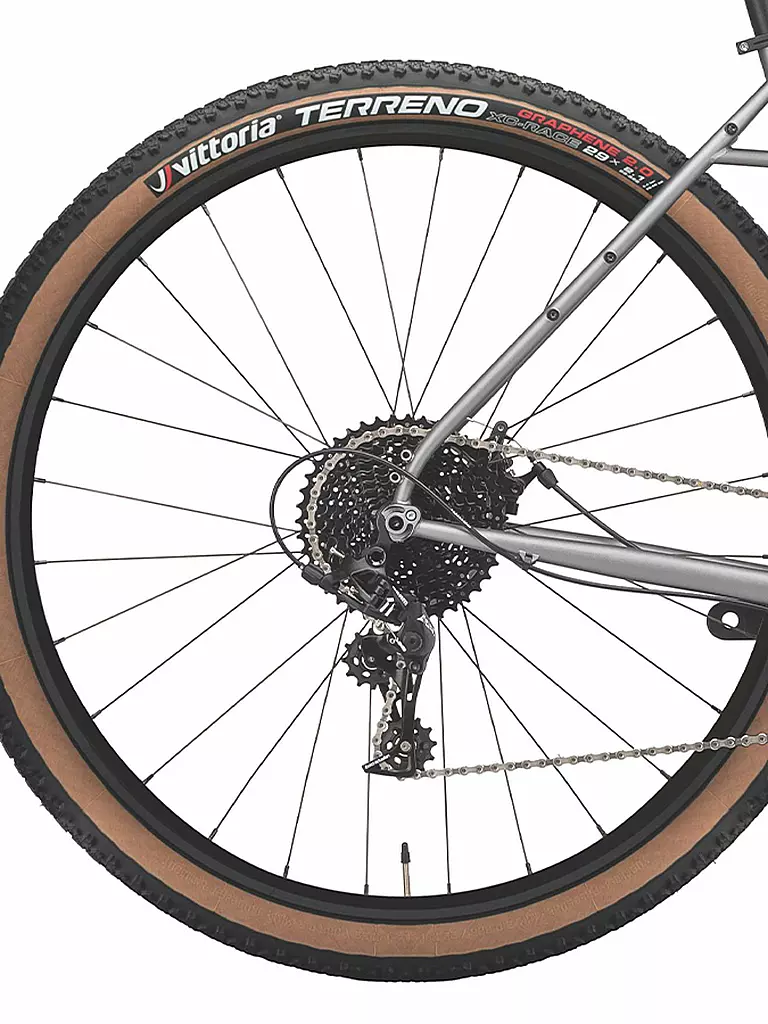 RONDO | Gravel Bike Bogan ST2 Offroad Bikepacking | silber