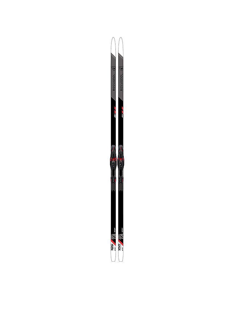 ROSSIGNOL Langlaufski Set Skating Delta Sport Skating IFP   BDG Race Skate schwarz | 173